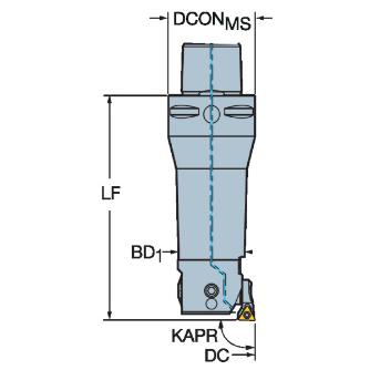 サンドビック（株） コロボア825カッティングユニット【E】 825 コロボア８２５カッティングユニット【Ｅ】 825-36TC06-C4