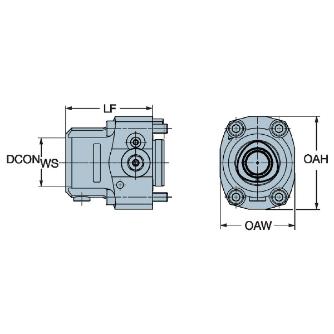 サンドビック（株） クランピングユニット 【E】 C6-LC クランピングユニット　【Ｅ】 C6-LC2095-00090