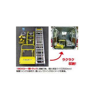 長谷川工業（株） 太陽光発電システム施工用荷揚機 パネルボーイ PV 発電システム施工用荷揚機　パネルボーイ PV-MZ7T