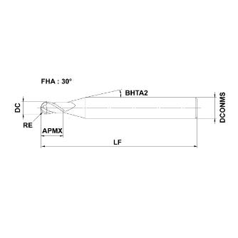 三菱マテリアル（株） MS plusエンドミル MP2MB ＭＳ　ｐｌｕｓエンドミル MP2MB R0025