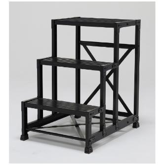 （株）ピカコーポレイション 作業台 BLACK EDITION FG-bk 作業台　ＢＬＡＣＫ　ＥＤＩＴＩＯＮ FG-256Cbk