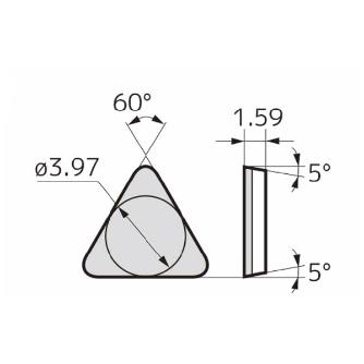 住友電気工業（株） スミボロン スローアウェイチップ TBGN-B スミボロン　スローアウェイチップ TBGN060102B BNX20
