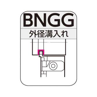 住友電気工業（株） スミボロン 溝入れバイト ホルダ BNGG スミボロン　溝入れバイト　ホルダ BNGGR2525-250