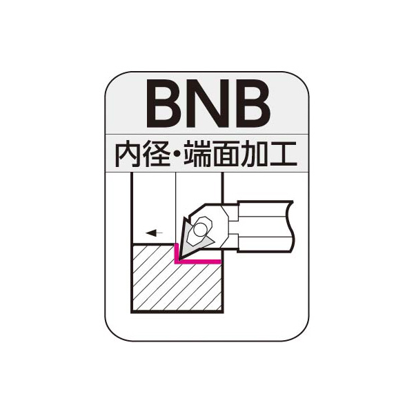 住友電気工業（株） スミボロン 小径ボーリングバイト ホルダ BNB スミボロン　小径ボーリングバイト　ホルダ BNB510R