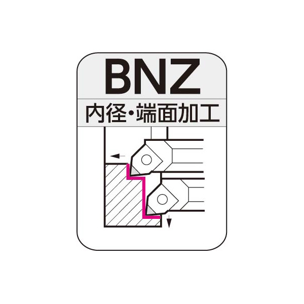 住友電気工業（株） スミボロン 小径ボーリングバイト ホルダ BNZ スミボロン　小径ボーリングバイト　ホルダ BNZ612R