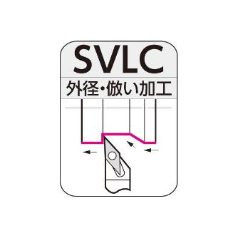 住友電気工業（株） SEC-外径バイト ホルダ SVLC ＳＥＣ－ミニバイト　ホルダ SVLCL1616-H11