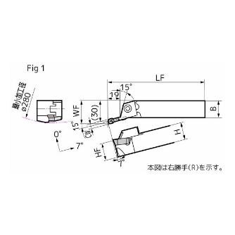住友電気工業（株） SEC－倣いバイト ホルダ GDE ＳＥＣ－倣いバイト　ホルダ GDEL2525-615S