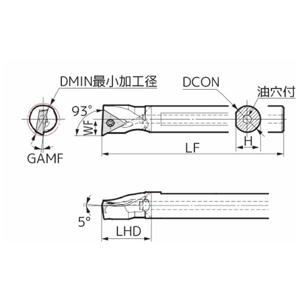 住友電気工業（株） SEC－ボーリングバイト E-STUP ＳＥＣ－ボーリングバイト E08H-STUPR0802-10