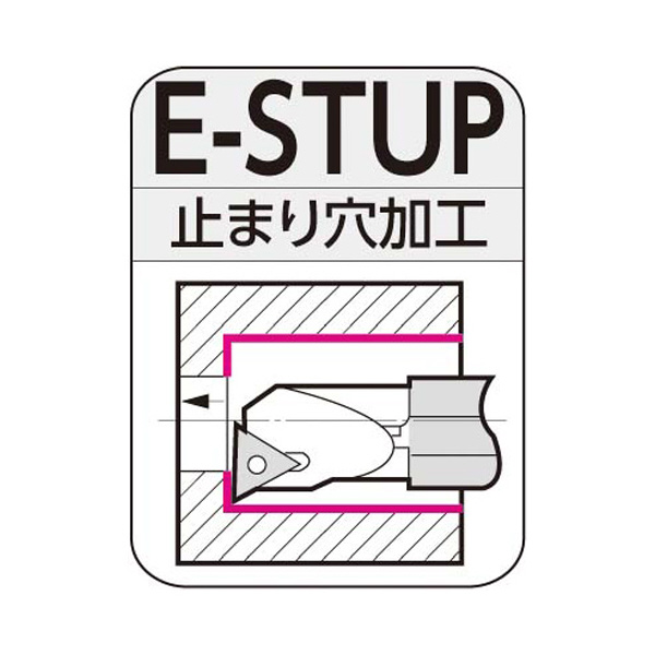 住友電気工業（株） SEC－ボーリングバイト E-STUP ＳＥＣ－ボーリングバイト E08H-STUPR0802-10
