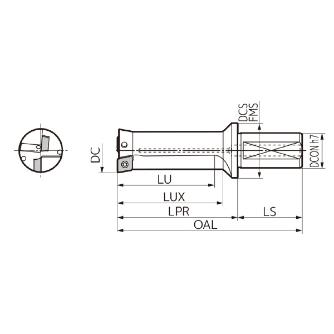 住友電気工業（株） SEC－プランジドリルホルダ PDL ＳＥＣ－プランジドリルホルダ PDL160D2S20
