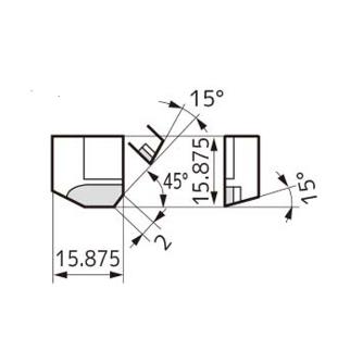 住友電気工業（株） スミボロン スローアウェイチップ SNEN-S スミボロン　スローアウェイチップ SNEN1504ADTR-S BN7000