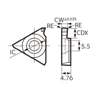 住友電気工業（株） スミボロン カッタチップ TGAR スミボロン　カッタチップ TGAR4400 BN2000