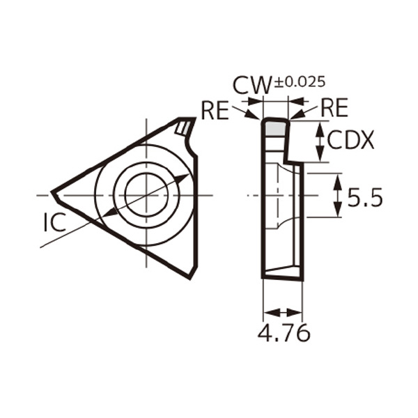 住友電気工業（株） スミボロン カッタチップ TGAR スミボロン　カッタチップ TGAR4400 BN2000