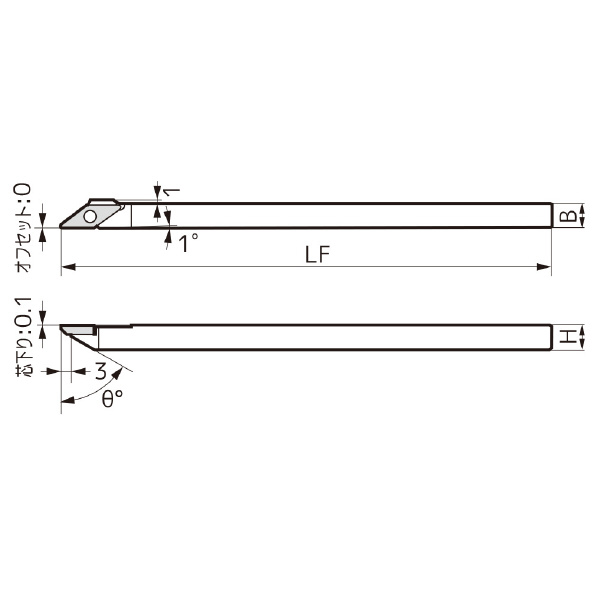 住友電気工業（株） SEC－PBバイト ホルダ SPB ＳＥＣ－ＰＢバイト　ホルダ SPBL0707-70