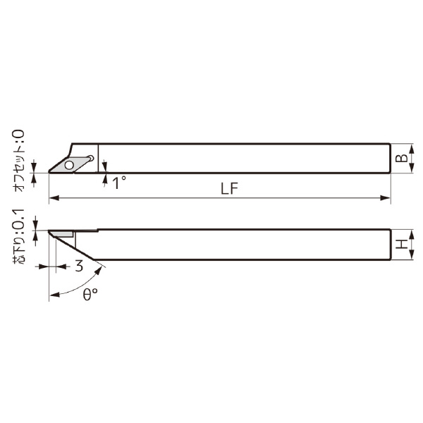 住友電気工業（株） SEC－PBバイト ホルダ SPB ＳＥＣ－ＰＢバイト　ホルダ SPBL0808-70