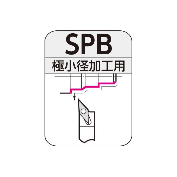 住友電気工業（株） SEC－PBバイト ホルダ SPB ＳＥＣ－ＰＢバイト　ホルダ SPBR0808-60