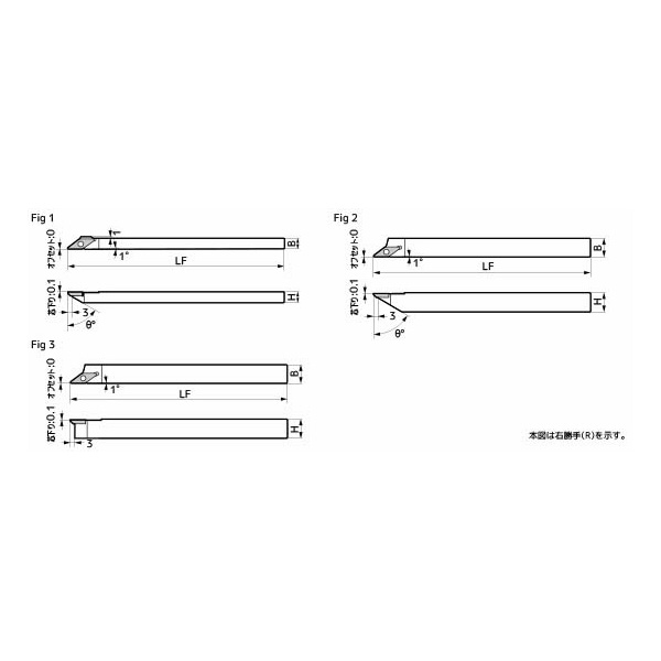 住友電気工業（株） SEC－PBバイト ホルダ SPB ＳＥＣ－ＰＢバイト　ホルダ SPBR1010-60