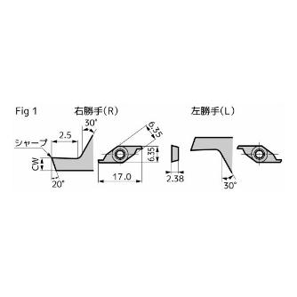 住友電気工業（株） SEC－PBバイト インサート PBVG ＳＥＣ－ＰＢバイト　インサート PBVG1102R-030 BL130