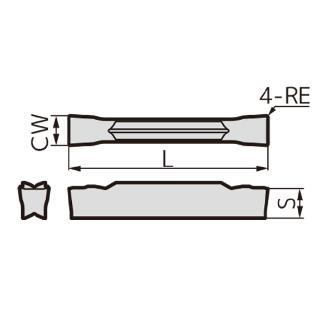 住友電気工業（株） SEC－溝入れバイト インサート GCMN-GG ＳＥＣ－溝入れバイト　インサート GCMN2002-GG AC830P