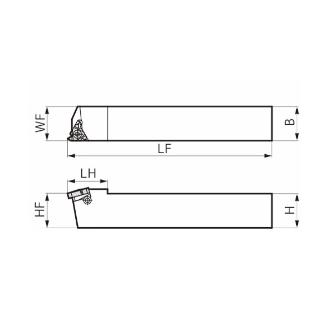 住友電気工業（株） SEC－ねじ切りバイト ホルダ SSTE ＳＥＣ－ねじ切りバイト　ホルダ SSTER2020K16