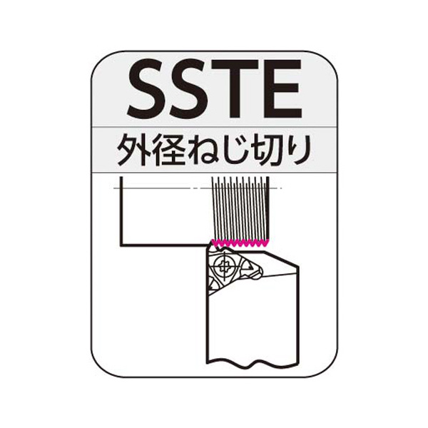 住友電気工業（株） SEC－ねじ切りバイト ホルダ SSTE ＳＥＣ－ねじ切りバイト　ホルダ SSTER2525M16