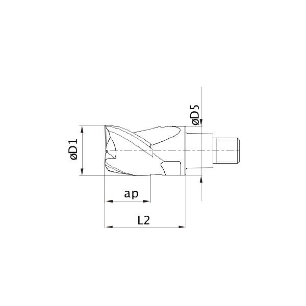 三菱マテリアル（株） ヘッド/ヘッド交換式エンドミル IMX ヘッド／ヘッド交換式エンドミル IMX10S3A10008 ET2020