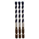 ボッシュ（株） 振動ドリルビット 3本入りセット