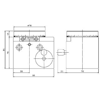 日本オートマチックマシン（株） 精密ボールロックチャック(本体) BC 精密ボールロックチャック（本体） BC65B-J