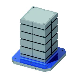 （株）ナベヤ MCツーリングブロック 4面スタンダード TGV ＭＣツーリングブロック　４面スタンダード TGV05-25070