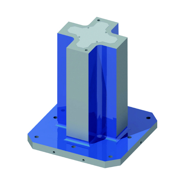 （株）ナベヤ MCツーリングブロック 4面十字タイプ TJS ＭＣツーリングブロック　４面十字タイプ TJS05-30090A