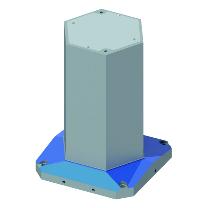（株）ナベヤ MCツーリングブロック 6面タイプ TB6F