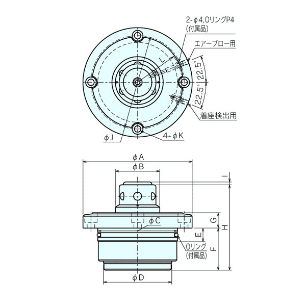 （株）ナベヤ Qーロックエレメント ピン 油圧式 単動 QLSM Ｑ－ロックエレメント　ピン　油圧式　単動 QLSM03CP