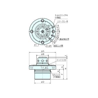 （株）ナベヤ Qーロックエレメント ピン 油圧式 複動 QLHM Ｑ－ロックエレメント　ピン　油圧式　複動 QLHM10RP