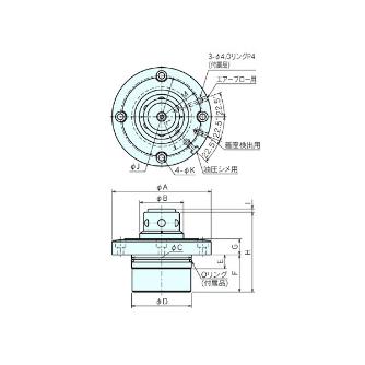 （株）ナベヤ Qーロックエレメント ピン 油圧式 複動 QLHM Ｑ－ロックエレメント　ピン　油圧式　複動 QLHM03CP
