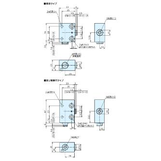 （株）ナベヤ マルチオートクランプシングルサイドタイプ MR マルチオートクランプシングルサイドタイプ MR123L