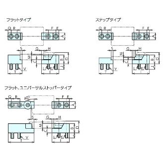 （株）ナベヤ クサビクランプセット KCH クサビクランプセット KCH4M