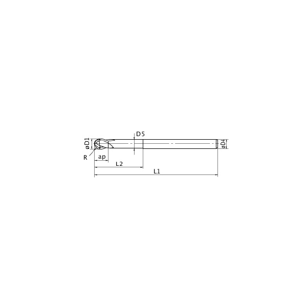 三菱マテリアル（株） CRNエンドミル CRN2XLB ＣＲＮエンドミル CRN2XLB R0010N010S04