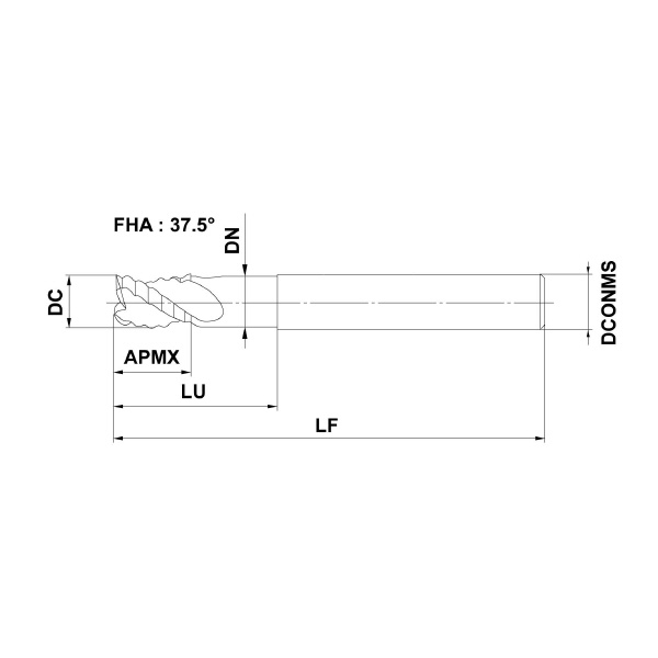 三菱マテリアル（株） アリマスターエンドミル CSRA アリマスターエンドミル CSRA D1000