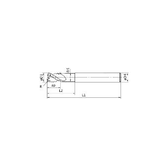 三菱マテリアル（株） アリマスターエンドミル CSRARB アリマスターエンドミル CSRARB D2000R200