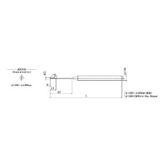 エフ・ピー・ツール（株） カーバイドリーマEシリーズ CE(SH)2 カ－バイドリ－マＥシリ－ズ CE(SH)2.110