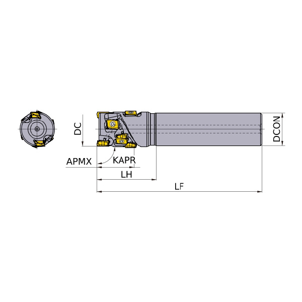 三菱マテリアル（株） カッタ 深切込み用(シャンクタイプ) VPX カッタ　深切込み用（シャンクタイプ） VPX200R222SA20S01404