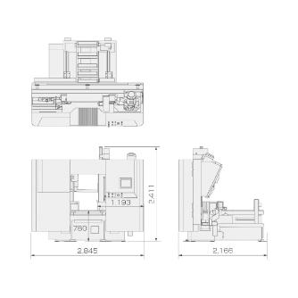 大東精機（株） バンドソーマシン SGA バンドソーマシン SGA3-430CNC