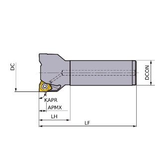 三菱マテリアル（株） カッタ 肩削り用(シャンクタイプ) WWX カッタ　肩削り用（シャンクタイプ） WWX400R5003SA32M