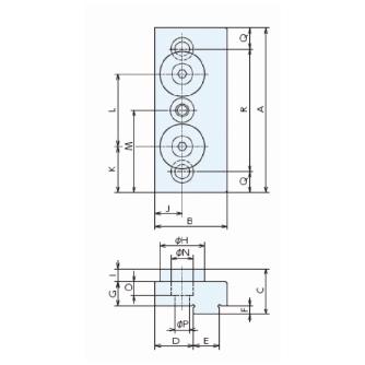 （株）ナベヤ 5軸マシンバイス ユニバーサル口金セット UJS ５軸マシンバイス　ユニバーサル口金セット UJS125-R