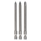 ボッシュ（株） ドライバービット 3本入りPH1，2，3
