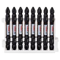 ボッシュ（株） 両頭ドライバービット 8本入りPH2 65mm