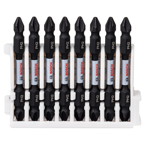 ボッシュ（株） 両頭ドライバービット 8本入りPH2 65mm Ｗドライバービット 2608522337