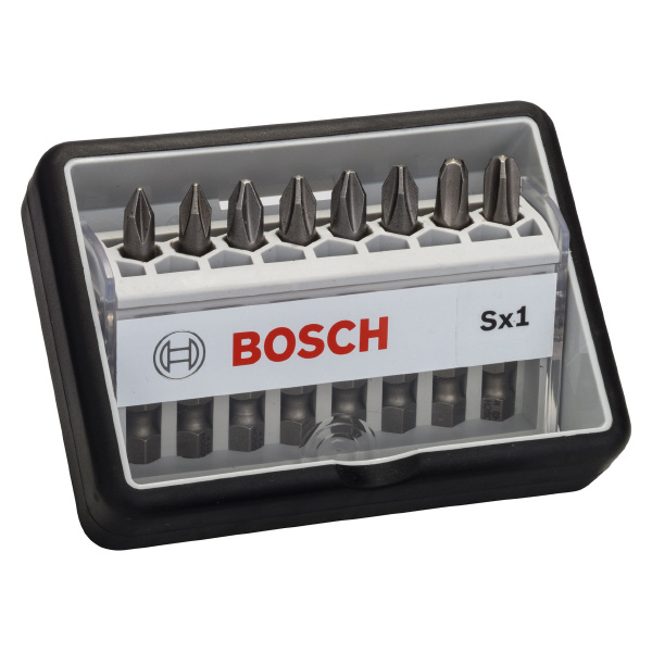 ボッシュ（株） ドライバービット 8本入りPH1，2，3 ドライバービットセット 2607002556