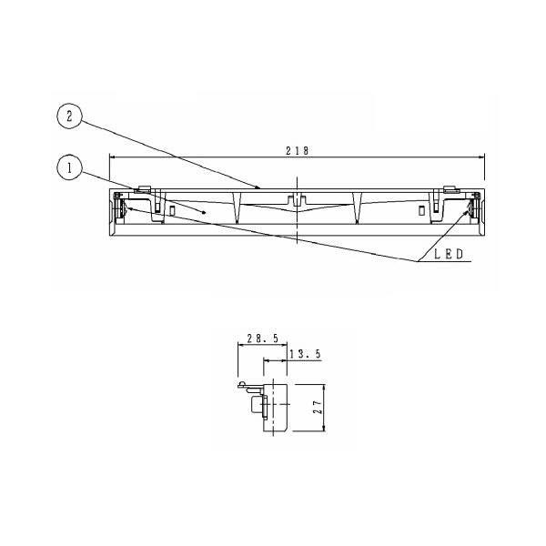 パナソニック（株）　電材 LED誘導灯補修ランプ FK ＬＥＤ誘導灯補修ランプ FK91220