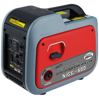 （株）ナカトミ インバーター発電機(カセットボンベ式) NIGG-600 インバーター発電機（カセットボンベ式） NIGG-600
